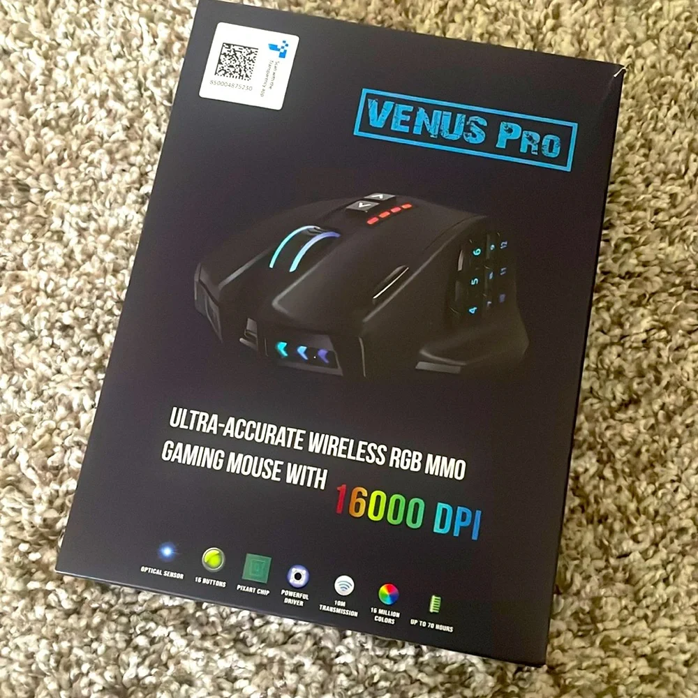 Brand new Venus pro 16000 dpi gaming mouse